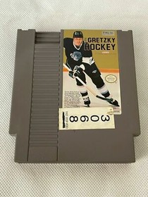 Wayne Gretzky Ice Hockey NES Game Box Nintendo