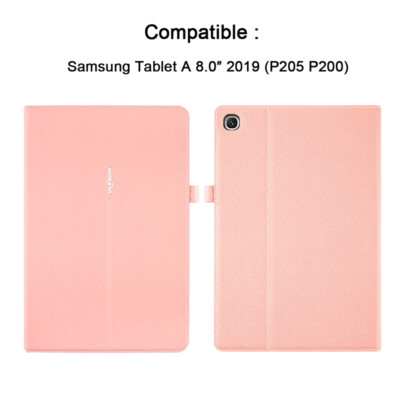 Case for Samsung Tab A 8.0 with S Pen SM-P200/P205 PU Leather