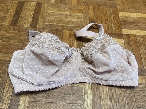 Luxury PrimaDonna Full Cup Wireless Bra Beige Lace 40F