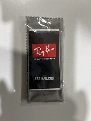 Ray-Ban Sunglasses Eyeglass Microfiber Lens Cleaning Cloth - Dark Gray