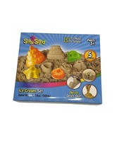 Silly Sand Ice Cream Set Sand Net Weight 18oz 5piece Set Never Dries Out