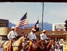8mm Film 1954 Colorado Springs Parade 1950s Home Movie Main Street Mountains