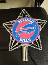 Buffalo Bills inspired Christmas Tree Topper Top Ornament Ornaments NFL