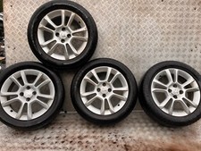 VAUXHALL CORSA D 16" ALLOY WHEELS & TYRES 205/55/16 4X100