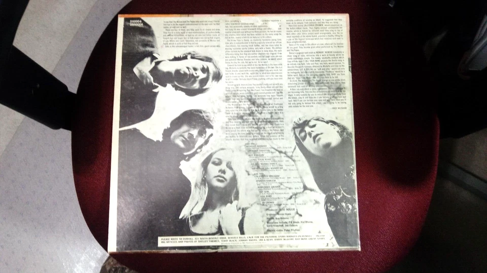 THE MAMA'S AND THE PAPA'S, "IF YOU CAN BELIEVE YOUR EYES AND EARS"78RPM - Image 2 of 2