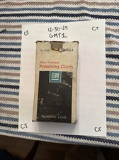 GM Wax Treated Polishing Cloth Box Used Gr. 8.800 1#994954 USA General Motors