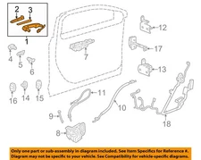 GM OEM 15-24 ATS Front Door Lock Hardware-Handle, Outside 13598619