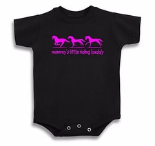 MOMMY'S Petit Équitation Buddy Cheval T Shirt one piece Bébé Enfant Épingle