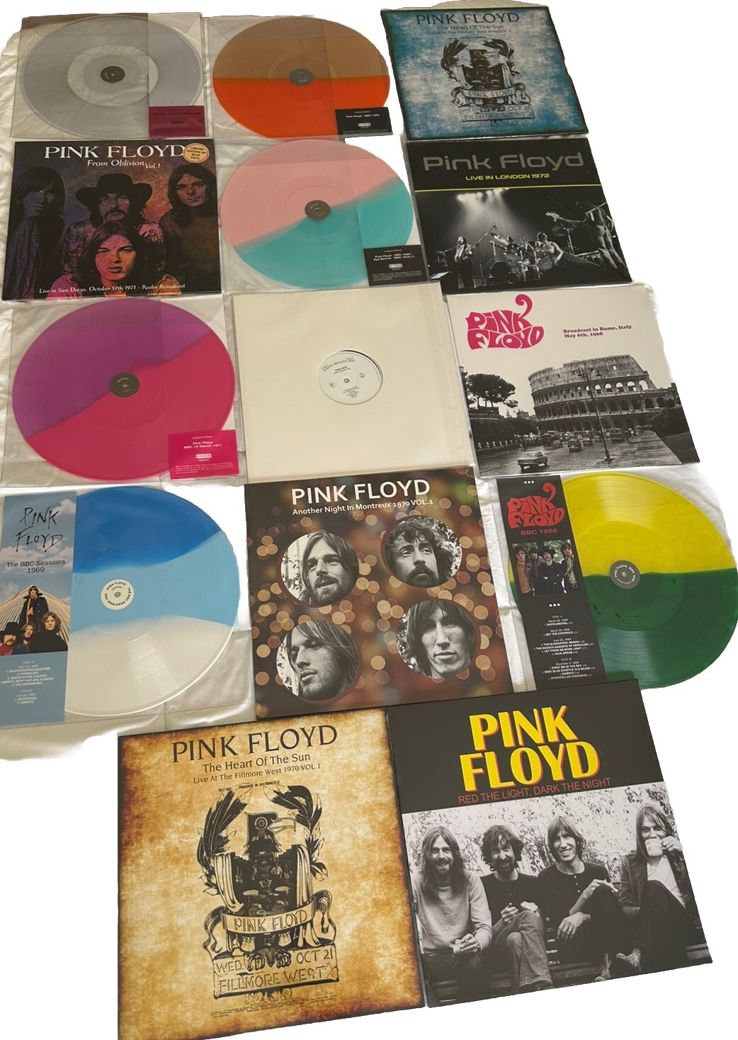 Pink Floyd - Vinyl Records Lot 14 Lps New-image