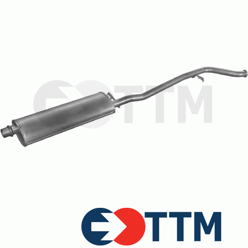 PEUGEOT 406 2.0 137cV 1999-2004 Silencieux Intermédiaire - Imagen 1 de 1