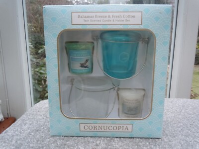 CORNUCOPIA ESSENCE OF NATURE DUFTKERZEN & GLASHALTER