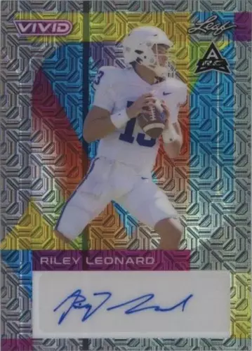 2023 Leaf Vivid Riley Leonard #BA-RL1