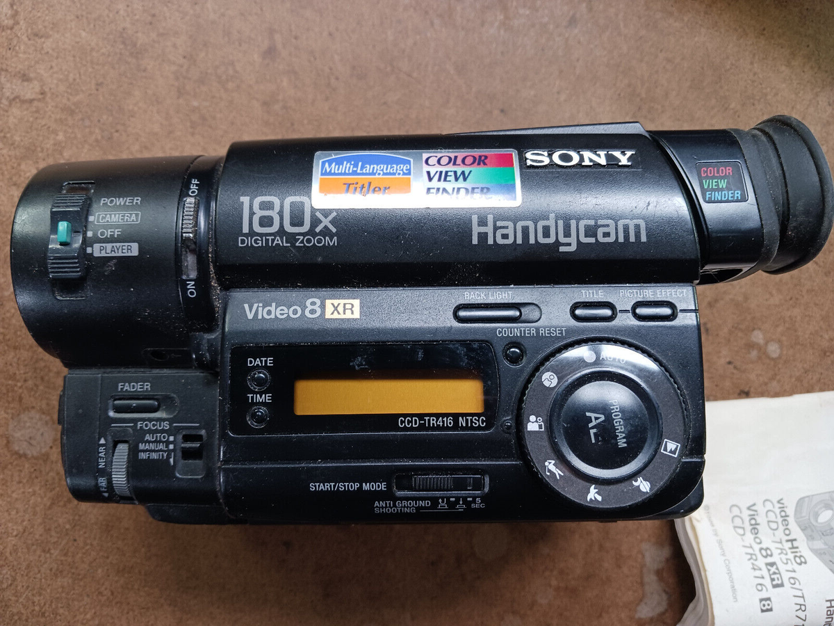 SONY ソニー DCR-TRV30 Sony Handycam DCR-TRV30 Camcorder for sale online | eBay