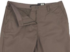 M&S Womens Marks and Spencer Brown Crop Trousers Size 22 DEFECTS