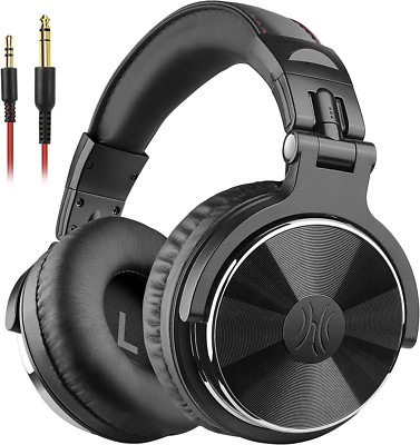 Oneodio Wired over Ear Headphones Studio Monitor & Mixing DJ Stereo Headsets wit