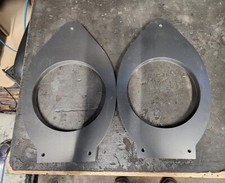 Chevy GMC Trucks Front door speaker adapters 6x9 to 6.5 inch Adaptadores