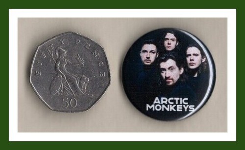 Arctic Monkeys / 6 x 31mm Badges / Pins - Set 1 - Fluorescent Adolescent - Picture 2 of 2