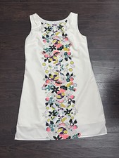 Merona Vintage Target Mod Floral Print Shift Dress Perfect For Spring/ Easter