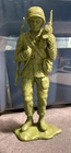 VTG 1963 Marx Plastic US Army Infantry Toy Soldier  Radio Man 6” Tall