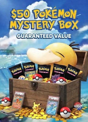 Pokémon Surprise Box: Guaranteed Slabs + Custom Booster Packs + Hits