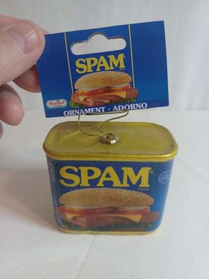SPAM Canned Meat Christmas Holiday Ornament Hormel Foods New - SEE DETAILS