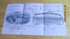 1880s Silver & Deming Pumps Mfg Salem Ohio Engravings Receipts Ephemera Paper — photo 3
