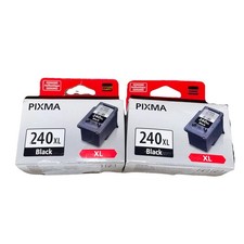 OEM Genuine Lot of 2 Canon 240XL Black High Yield Ink Cartridges FREE SHIPPING 