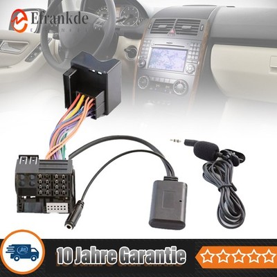 Bluetooth Audio AUX Kabel Mic für Benz APS NTG CD20 30 50 Radio DVD W169 W245