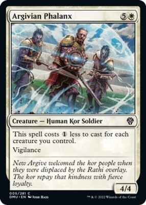 Magic Argivian Phalanx DMU 5 NM