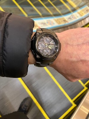 G-SHOCK MRG-7100 BJ-1 AJF Radio Solar Watch Black Box Included | eBay