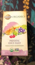 Garden of Life Organics Prenatal Vitamins - 30 Tablets Prenatal Once Daily 08/27