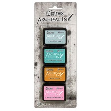 Tim Holtz Distress Archival Mini Ink Kit - Set 4