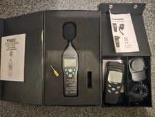Mini Sound Level Meter, Precision Gold, Model NO5CC & Tenmars Light Meter TM-201
