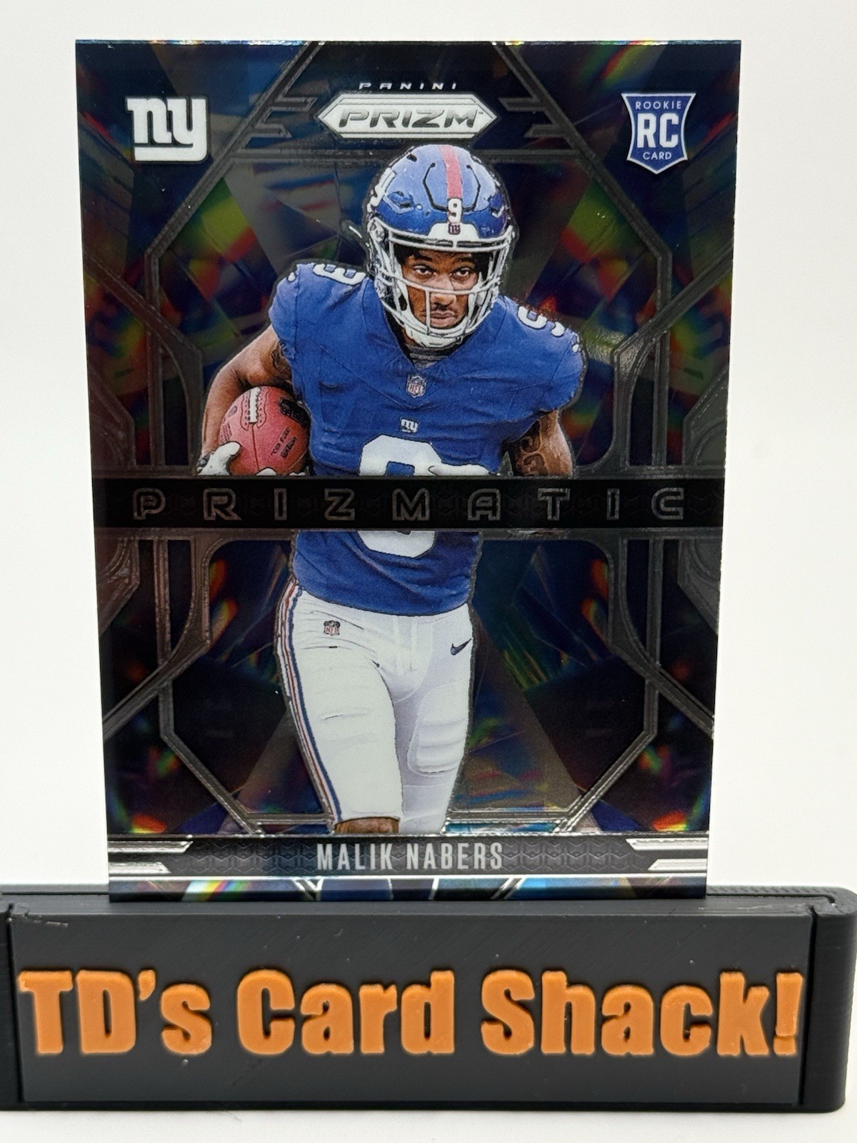 2024 Panini Prizm - Prizmatic Malik Nabers #13 (RC)