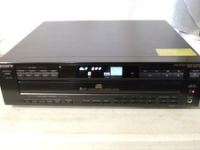 ESTATE Sony CDP-C525 5-Disc CD Changer Player, Remote, manual,Tested