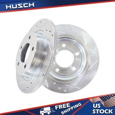 11.02 Inch 280mm Rear Drilled And Slotted Disc Brake Rotor For Mazda 3 3 Sport