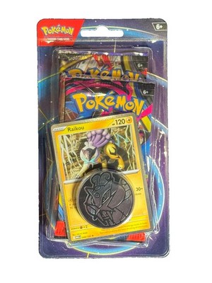 Pokemon TCG: Phantasmal Flames & Mega Evolution 2-Pack Blister Raikou Promo