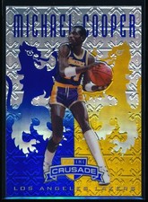 2012-13 Panini Crusade Michael Cooper #114 Blue & Gold Prizm