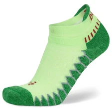 Balega Silver No Show Running Socks, Mellow Lime
