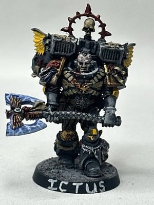 Lord Executioner Warhammer 40k Space Marine Black Templars Pro Painted Finecast