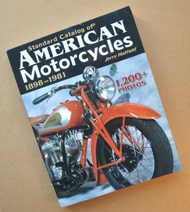 1898-1981 American Motorcycle Book Indian Harley Yale Wagner Metz Jerry Hatfield