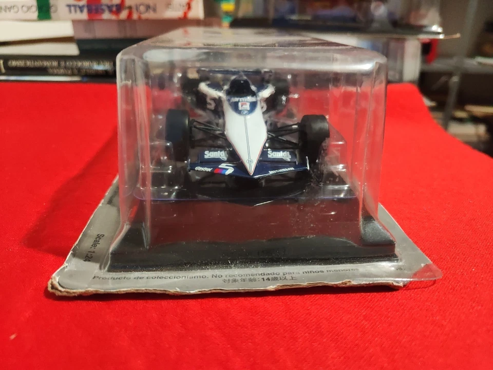 Collezione : Auto da corsa 1:24 BRABHAM BT52B Di Nelson Piquet 1983.  Con Fascic - Immagine 2 di 4
