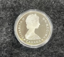 1985 Canada 50% Silver Canadian Silver Dollar - National Parks Moose