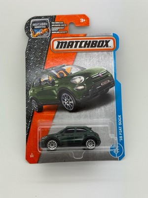 2017 Matchbox '16 Fiat 500X Green   MBX Adventure City #3/125