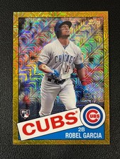 Robel Garcia 2020 Topps Chrome Rookie Gold Silver Pack MOJO 1985 /50 Cubs
