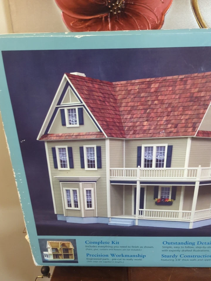 Dollhouse Kit “Victoria’s FarmHouse” by Real Good Toys NIB Doll House - Image 3 of 4