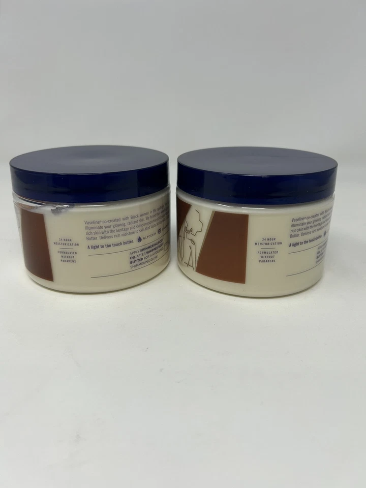 Paquete de 2 * Mantecas corporales batidas Illuminate Me de vaselina Foto 2 de 4