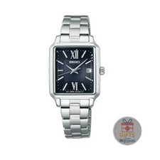 Seiko Selection SWFH139 Ladies Solar Radio Wave Watch Rectangular Date New