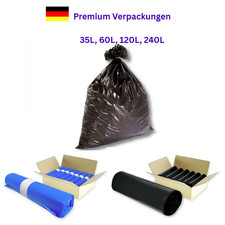 Müllsäcke 240L Blau Extra Stark Reißfest A...