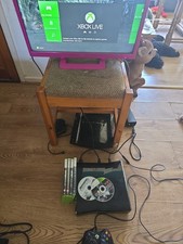 Microsoft Xbox 360 S 250gb Console Bundle  Controller 6 Games Tested As Shown 